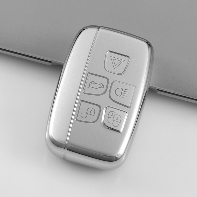 Suitable for Land Rover Jaguar Key Case Range Rover Sport Star Pulse Aurora Keychain Discovery 4 Shenxing 5 Car Key Case Suitable for Land Rover Jaguar Key Case Range Rover Sport Star Pulse Aurora Keychain Discovery 4 Shenxing 5 Car Key Case