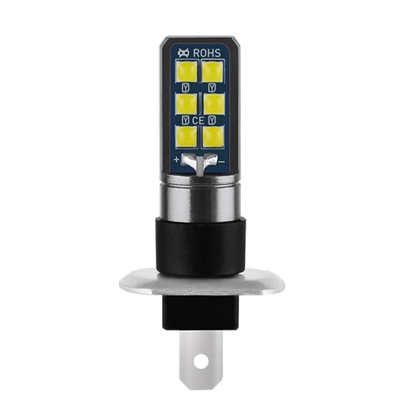 Car LED high beam fog light H1 H3 H4 3030 12SMD
