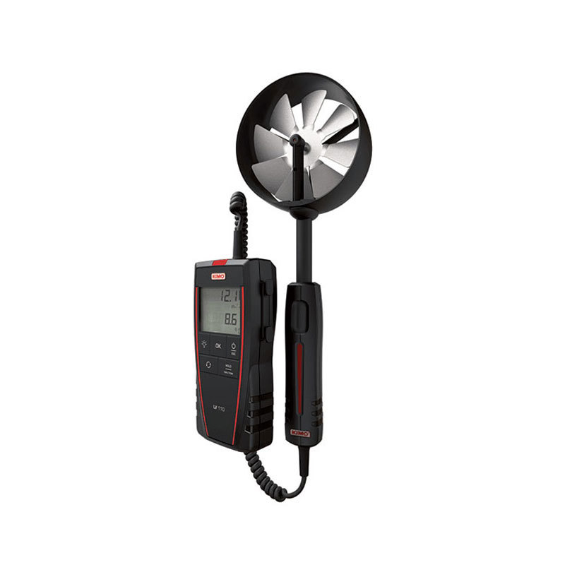 叶轮风速计 凯茂LV110大叶轮式风速计 KIMO便携式叶轮风速计