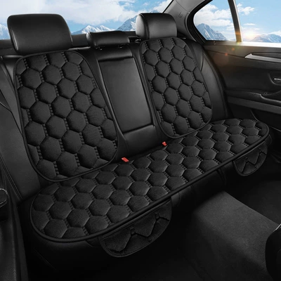 Car Seat Cushion Universal Seat Cushion — Seat cushion, seat cover - 2-black-backrests-rear-row