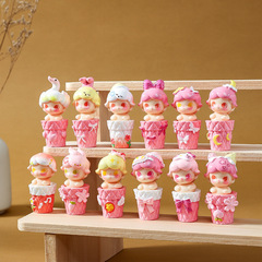 さくらカップ Diddy 樹脂かわいい人形 diy デスクトップ装飾品 Douyin ライブルームペアリングブラインドボックス卸売