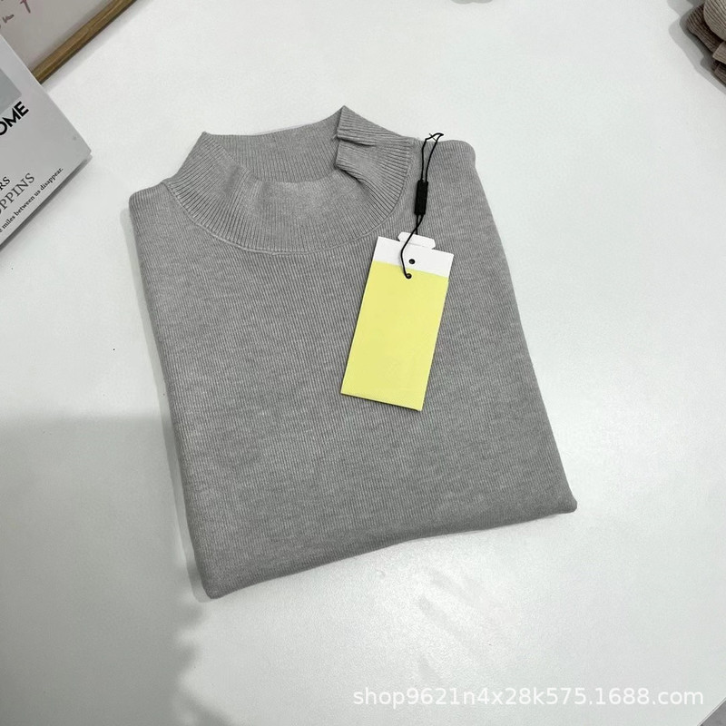 早秋のza家の半高襟の底の上着の女性の中に保温のウールのセーターの冬のセーターの8色のカシミヤの底のシャツを掛けます。|undefined