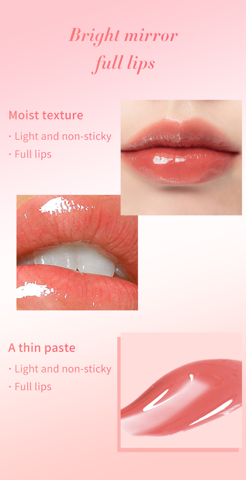 Hellokiss Lip Moisturizing and hydrating Color Changing Lip Oil Application Scenario