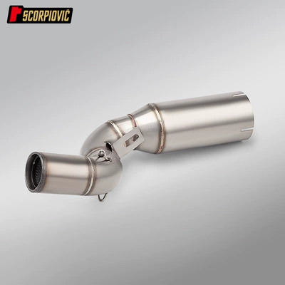 Suitable for 390Adv Exhaust Pipe Mid-Section and Tail-Section Silencer Modification for 250Duke 125Duke
