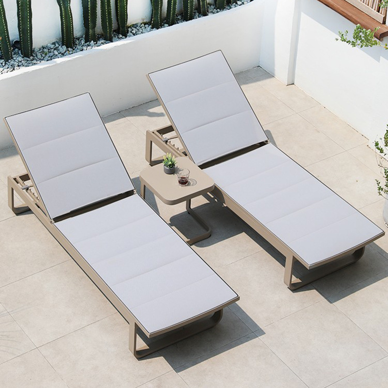 Al Aire Libre reclinable impermeable protector solar balcón Villa Hotel Patio jardín piscina al aire libre playa terraza ocio reclinable image 2