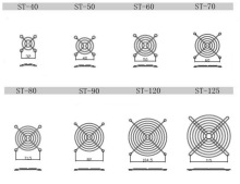 3/4/5/6/7/8/9/11/12/14/15/18/20CM 散热风扇金属铁网 防护网罩