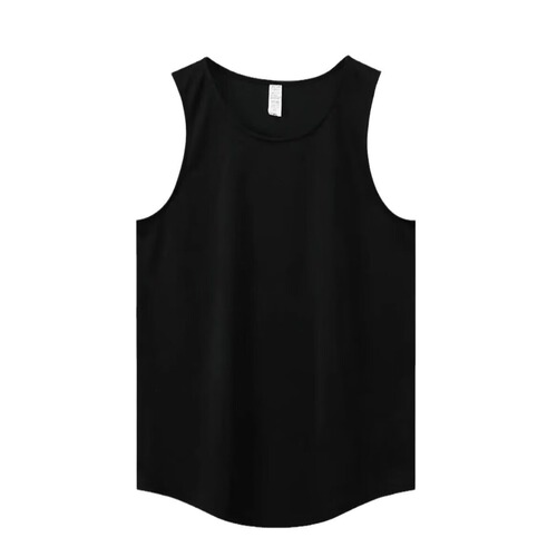 Men's sleeveless T-shirt, INS trendy brand, Japanese style, simple and broad-shouldered, cut sleeves, summer loose pure cotton sports jacket, outerwear