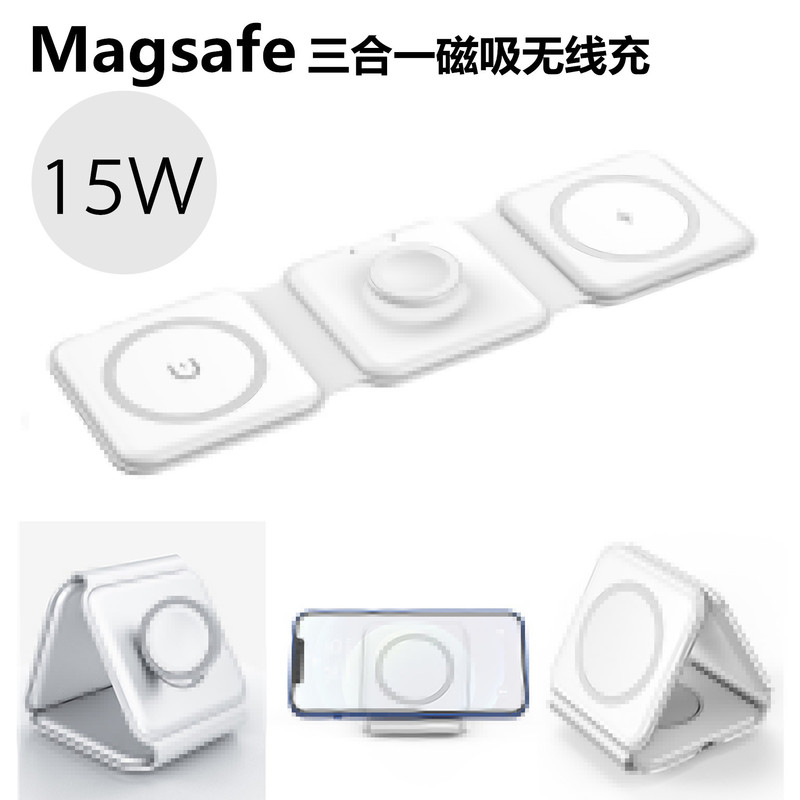 ワイヤレス充電器 K9 ワイヤレス充電器 MagSafe スリーインワンワイヤレス充電器 携帯電話磁気ワイヤレス充電器|undefined