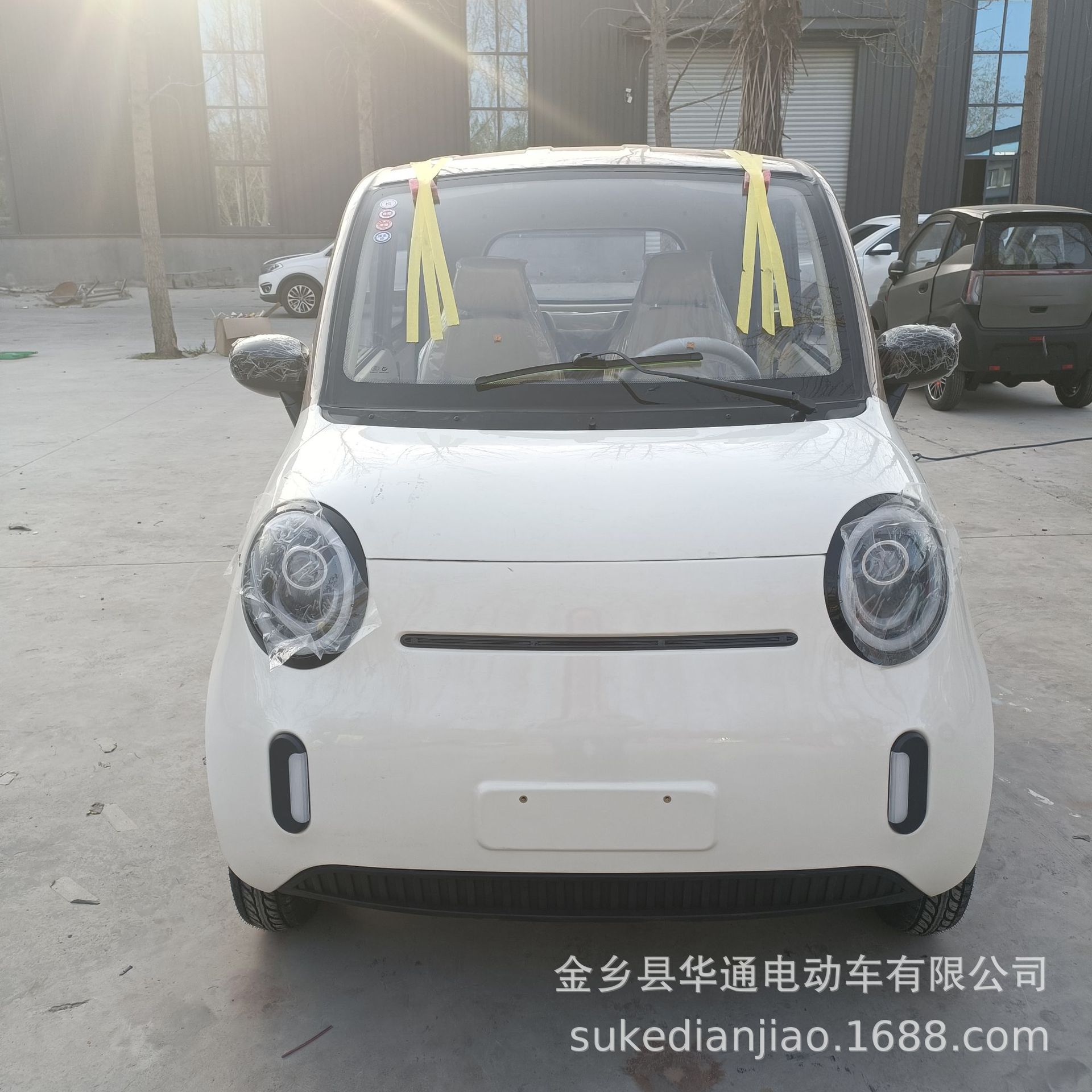 外贸出口新款四轮电动车家用代步车新能源成人全封闭女士汽车轿车