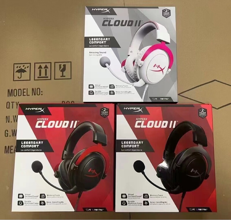 Hyperx Cloud Ii Extremely Unknown Hurricane Ii Headset USB Sound Card Computer Headset 2Nd Generation
