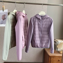 巨好看的冬季棉服外套2025新款韩系时尚简约纯色夹棉修身棉衣女潮