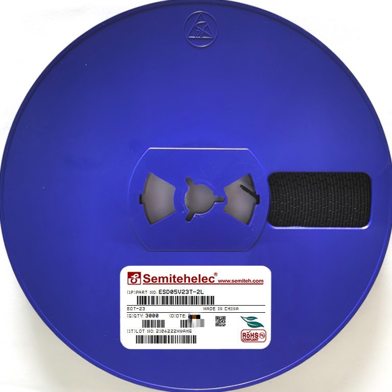 ESD05V23T-2L ESD静电保护二极管 SOT-23 SEMITEH 全新原装正品