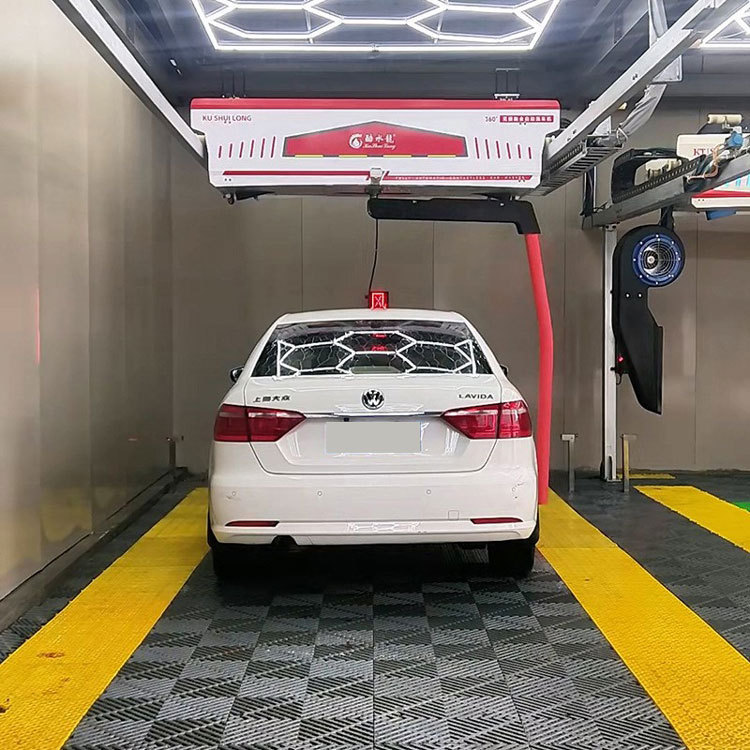 Commercial High-Pressure Car Washing Machine for Foreign Trade, Brushless Motor, 24-Hour Unattended Self-Service Contactless Computerized Cleaning Equipment