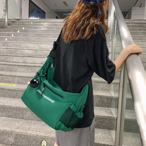 Couple's Single Shoulder Bag 2025 Korean Version, Wise Camping Style Trendy Crossbody Bag for Men, Personal Stylish Casual Backpack for Women