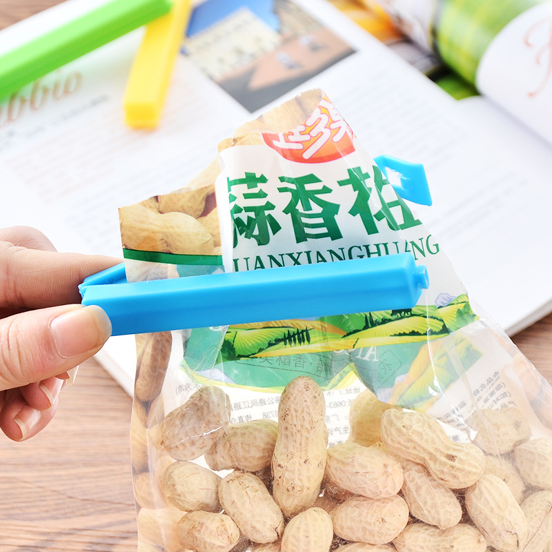 Sealing Clip Plastic Kitchen Food Preservation Bag Food Bag Moisture-proof Sealed Clip Large Milk Powder Tea Snack Clip