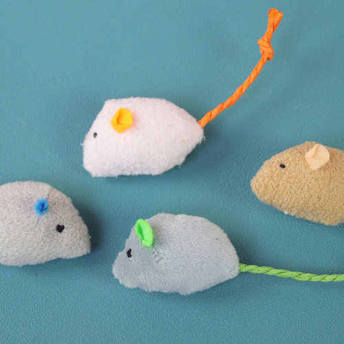 Cat Toys with Catnip Small Mouse, Cat Toys Manufacturer Wholesale, Scratch-Resistant, Bite-Resistant, Grinding Teeth, Self-Entertaining Cat Toys