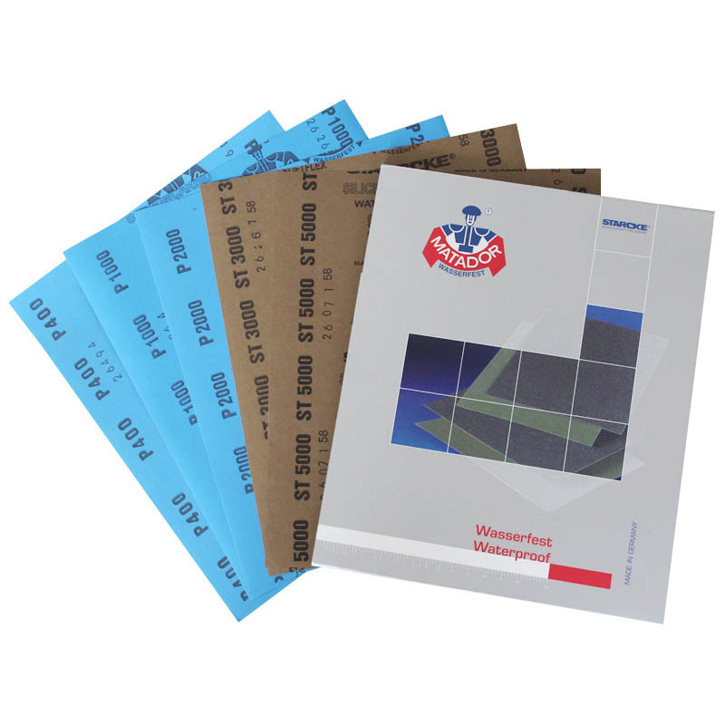 德国勇士砂纸 碳化硅水磨砂抛光文玩打磨水砂纸超细打磨抛光320目