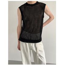T 38908 Mesh Sleeves Vest Summer Design �ο����۱���