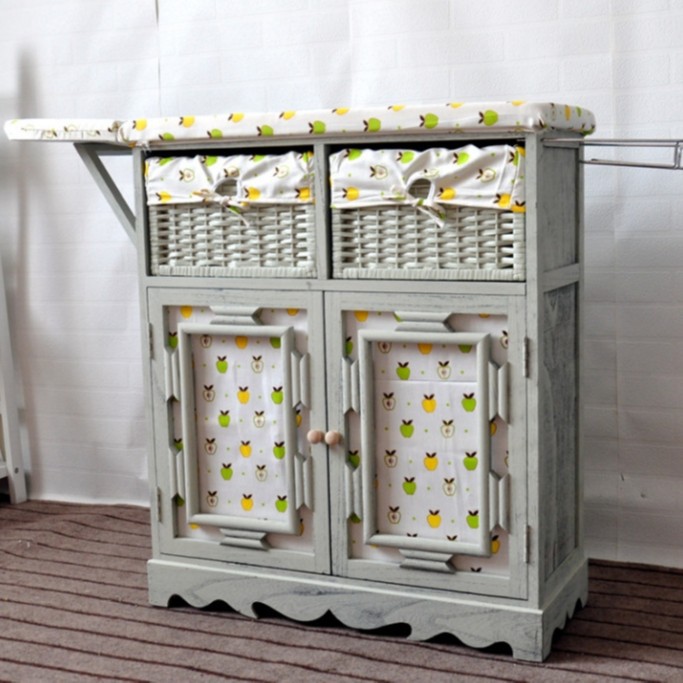 G967 armario caliente retro verde