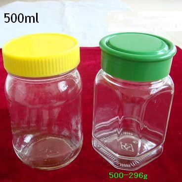 供应玻璃瓶蜂蜜瓶，500园蜂蜜瓶
