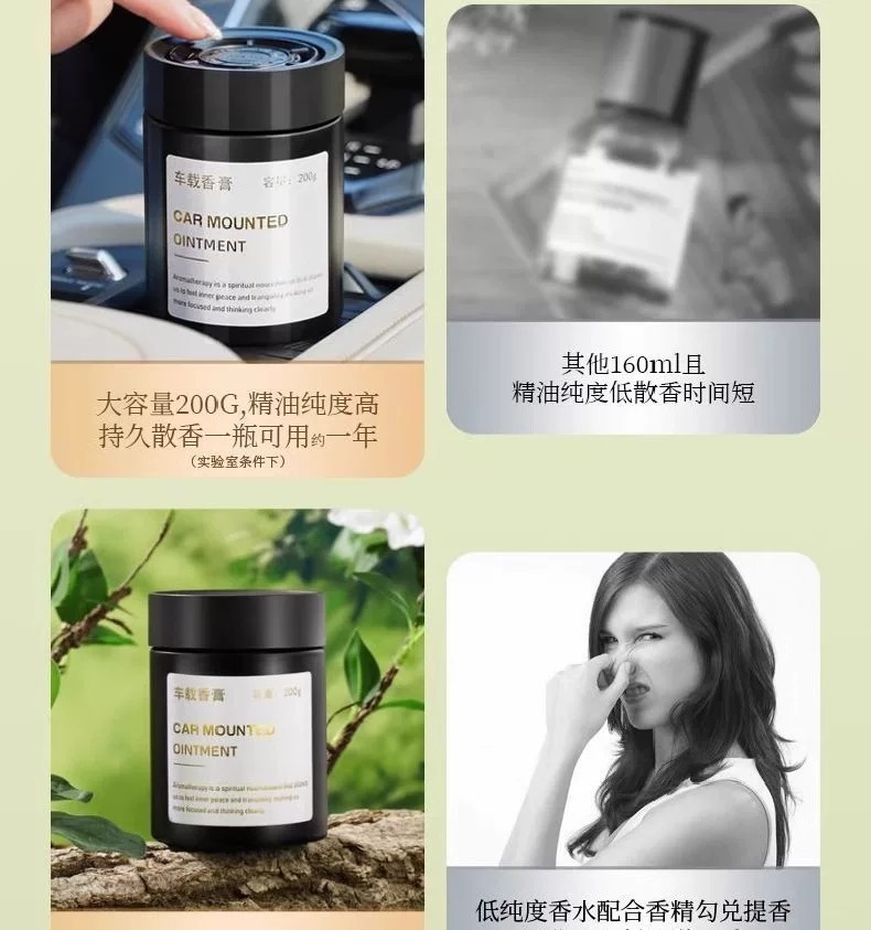 Gardenia Cologne Solid Fragrance Balm Perfume, Premium 2026 New Model, Long-Lasting Fragrance, Odor-Removing Solid Aroma