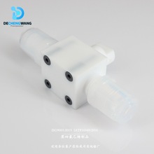 德诚旺 电子半导体四氟高纯阀体 铁氟龙加工件制品 无污染 耐腐蚀