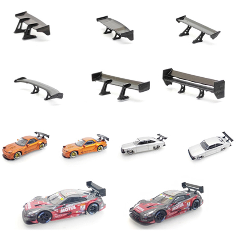 Cross-border 1:64 simulation sports car modification accessories tail racing model accessories Cross-border 1:64 simulation sports car modification accessories tail racing model accessories