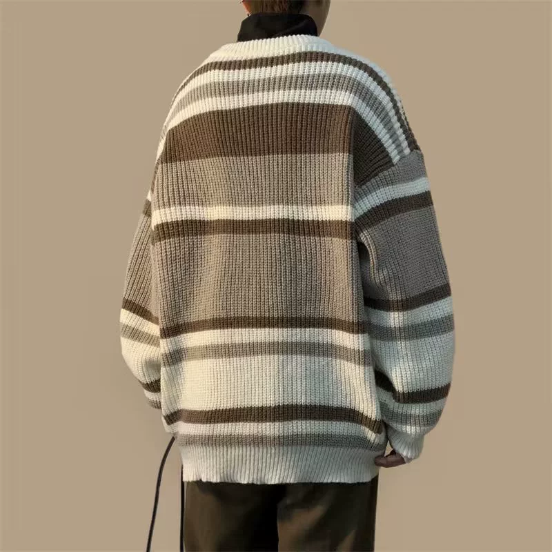 Демисезонный свитер, вязаная рубашка, куртка, oversize, стиль высокого качества
