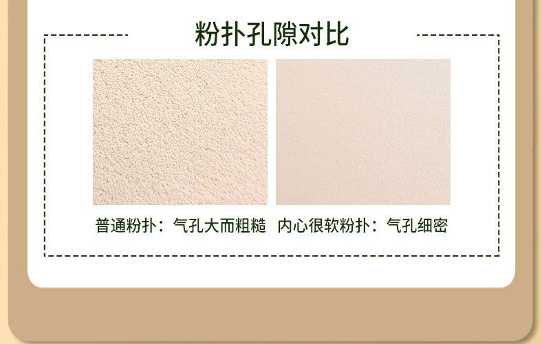 Cotton candy powder puff, large 100-point air cushion powder puff, extra-large XL, dry and wet dual-purpose, super soft and comfortable, no powder to eat wholesale undefined