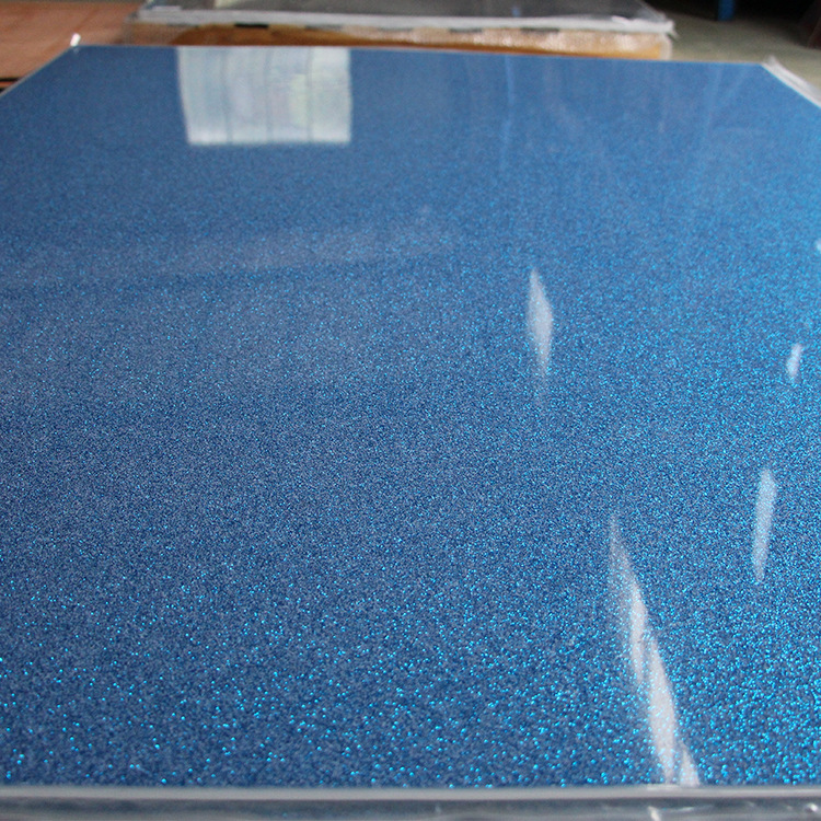 亚克力闪葱板不规则亚克力金葱板特殊板亚克力葱粉板加工