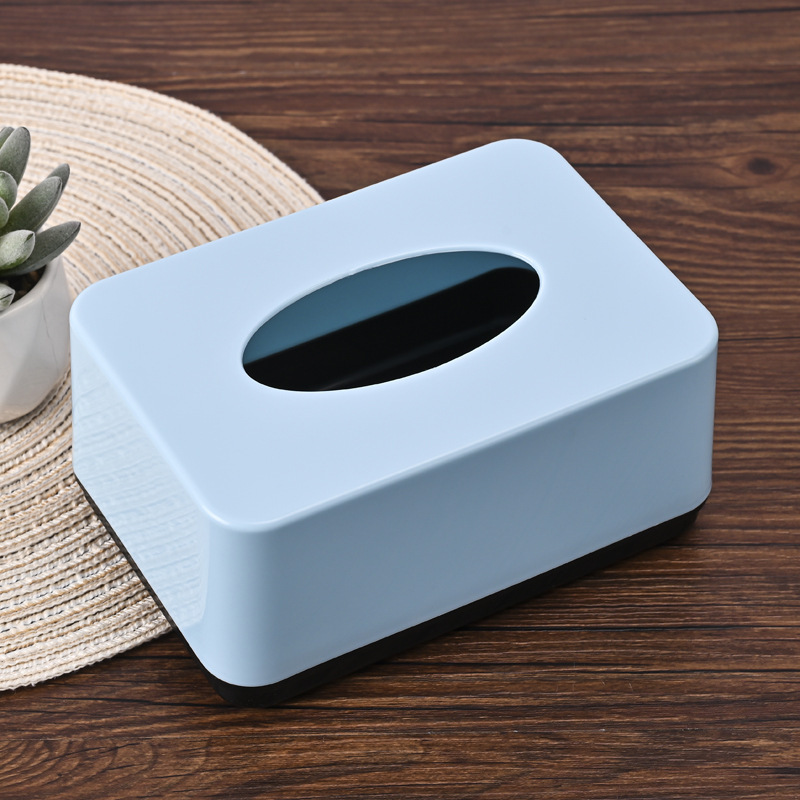 シンプルなプラスチック広告ティッシュボックスカスタムロゴホテルトイレナプキン箱長方形引き出し箱卸売り|undefined