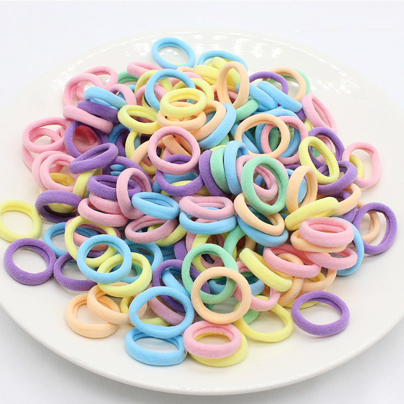 Summer elastic durable children's harmless hair rope