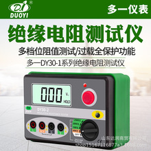 多一绝缘电阻仪数字兆欧表DY30-1数显摇表250V500V1000V2500V