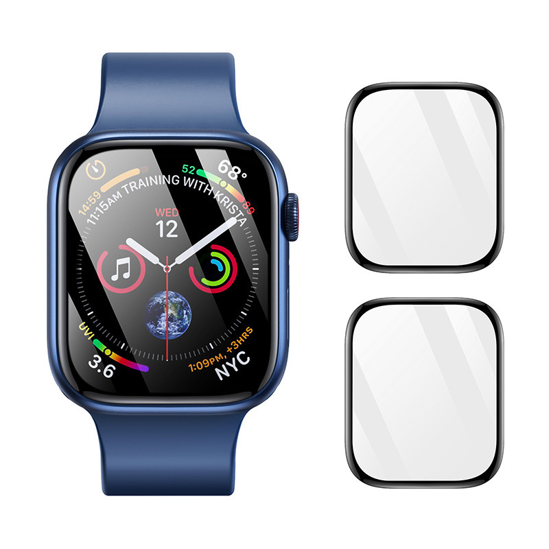 Watch hd腕時計保護膜iwatchs 10世代全画面3dサーフェス複合膜クロスボーダーを適用|undefined