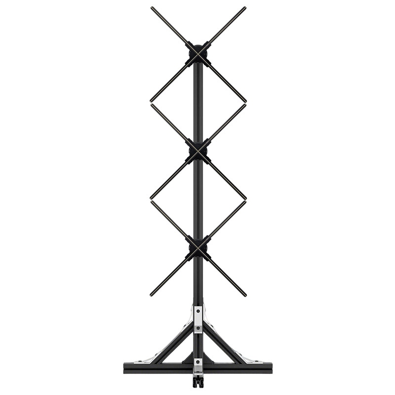 裸眼3d全息风扇屏幕户外投影仪广告机拼接设备悬浮成像高清显示