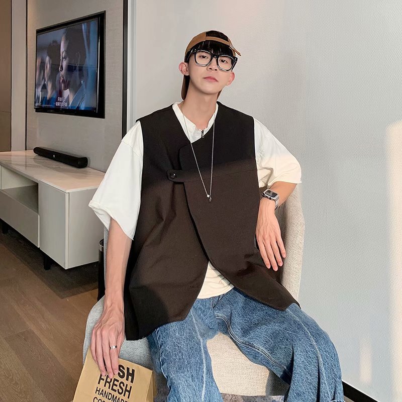 Suit waistcoat printing work clothes wedding dress photographer barber shop tooling media work clothes printing logo hairdressing