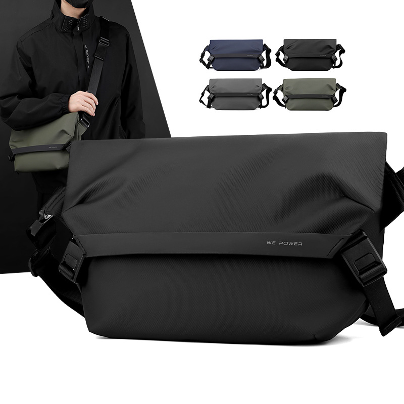 WEPOWER nuevo bolso de hombro con herramientas de todo fósforo para hombre bolso de mensajero casual bolso cuadrado pequeño de moda bolso de pecho