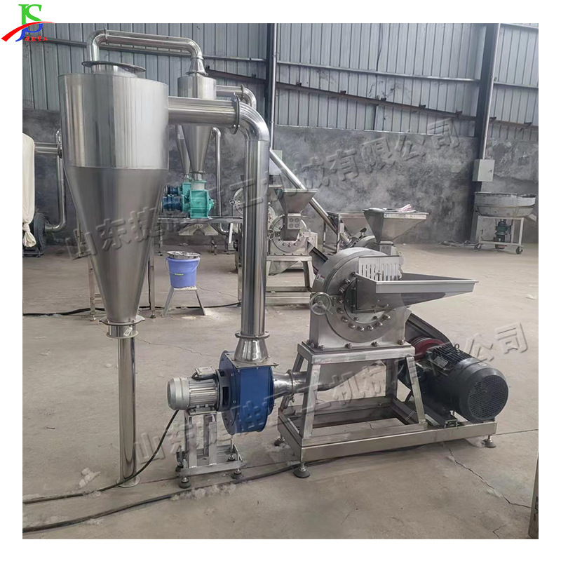 Disco de dientes tipo triturador de acero inoxidable granos gruesos alimentos equipos de molienda rodantes pequeños equipos de molienda domésticos
