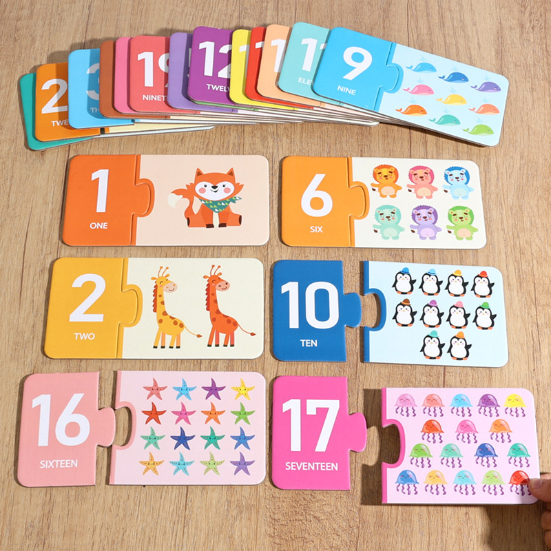 Jardín de infantes pares de letras numéricas para niños y niñas de 2 a 6 años de edad mesa de educación temprana natación en casa juguetes interactivos para padres e hijos
