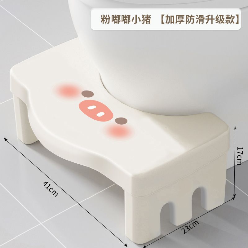 便器の腰掛けの足の腰掛けの家庭用の厚いトイレのトイレはしゃがみます。|undefined
