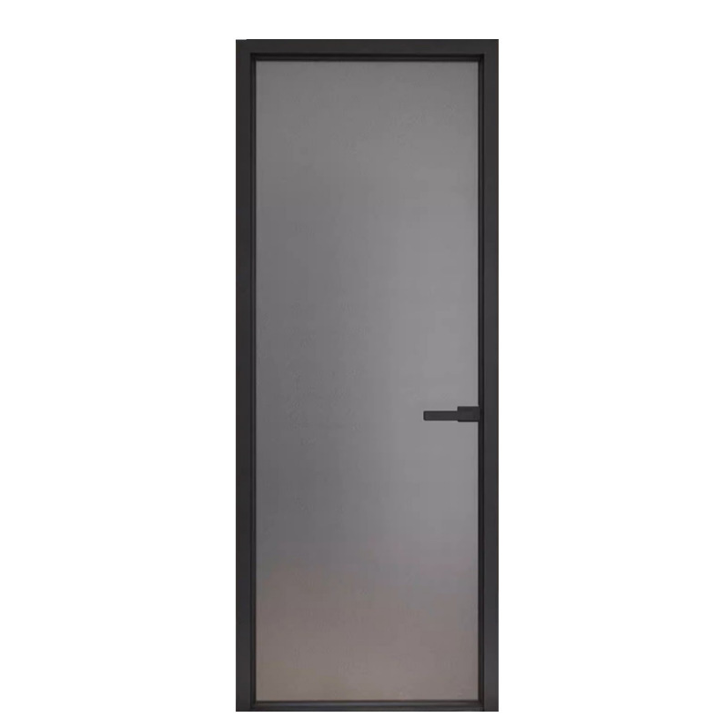 ソース工場 極細トイレドア キッチン バスルーム トイレ チタンマグネシウム合金 強化ガラスドア スポットドア|undefined