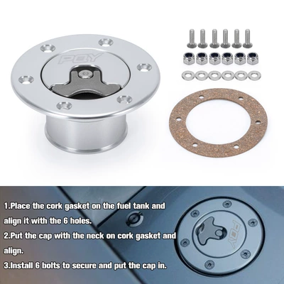 fuel tank aluminum — Tank cap