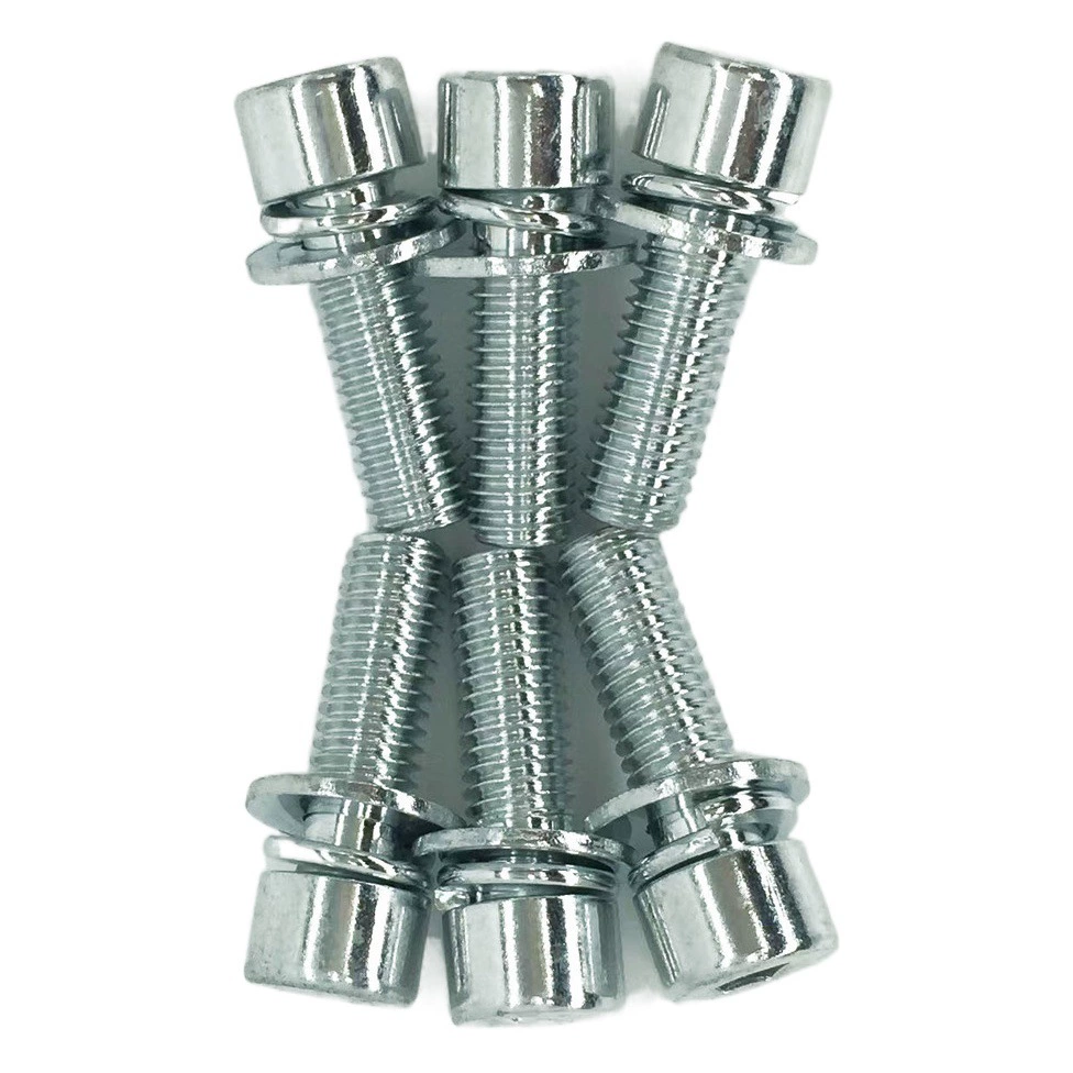 Класс 8,8 Шестигранник с цилиндрической головкой Три комбинированных винта с пружинной подушкой Плоская Подушка Два комбинированных винта