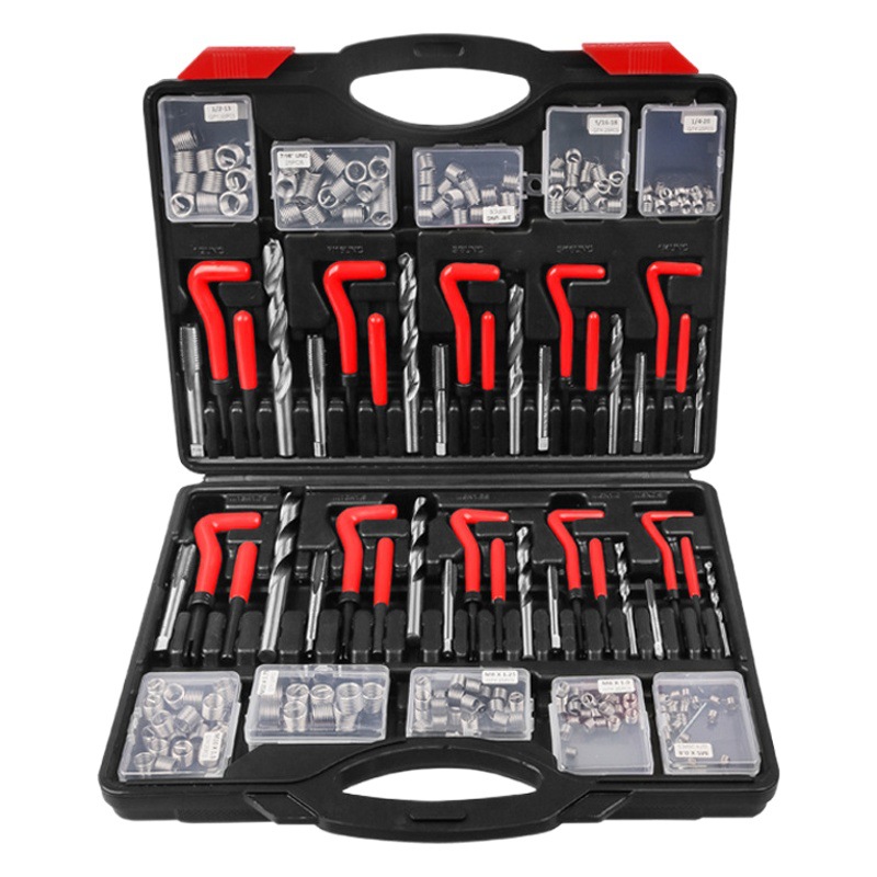 Tornillo de coche de reparación de rosca de tornillo de reparación de la bujía de la herramienta de tapping dispositivo grifo cabrestante