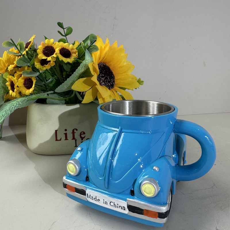 国境を越えた新しいカブトムシ型コーヒーマグカブトムシ型コーヒーカップマグ家庭用品|undefined