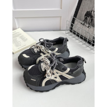 新品热卖2025秋冬新款厚底增高百搭休闲运动鞋老爹鞋MIS-5671