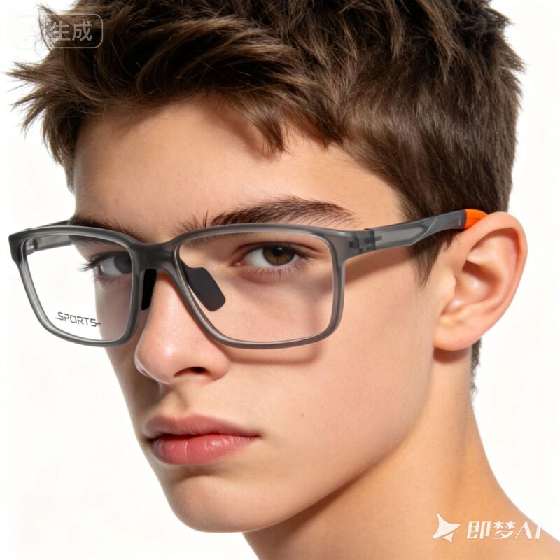 Bestfun Ultra-Light Sports Glasses B5030Yd Anti-Collision Basketball Running Frame with Adjustable Temples Danyang Glasses