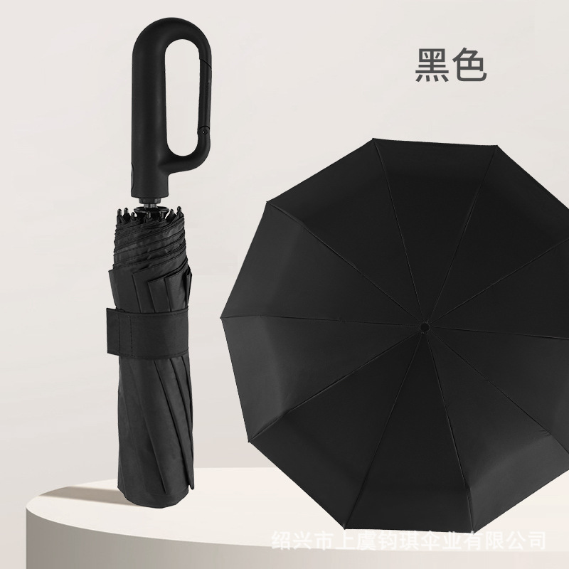 Paraguas de vinilo de protección solar completamente automático en stock logotipo imprimible al por mayor paraguas plegable paraguas de sol paraguas triple