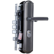 防盗门锁套装锁具家用把手柄通用型防盗门门把手铁门木门锁大门锁