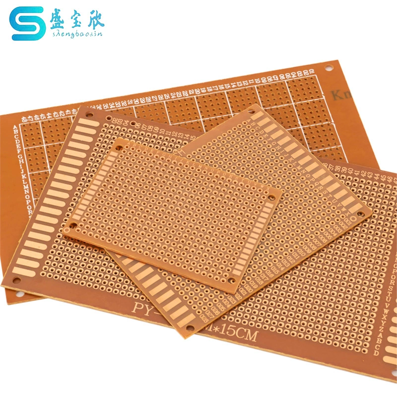 5*7cm 7*9*15 перфорированная доска Электродерево решетки дырки дырки доска одиночного отверстия Экспериментальное упражнение по сварке пластины